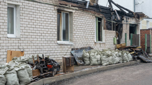 Professional Smoke Damage Removal technician working in Fort George G Meade, MD